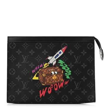 LOUIS VUITTON Monogram Eclipse Space Age Pochette 